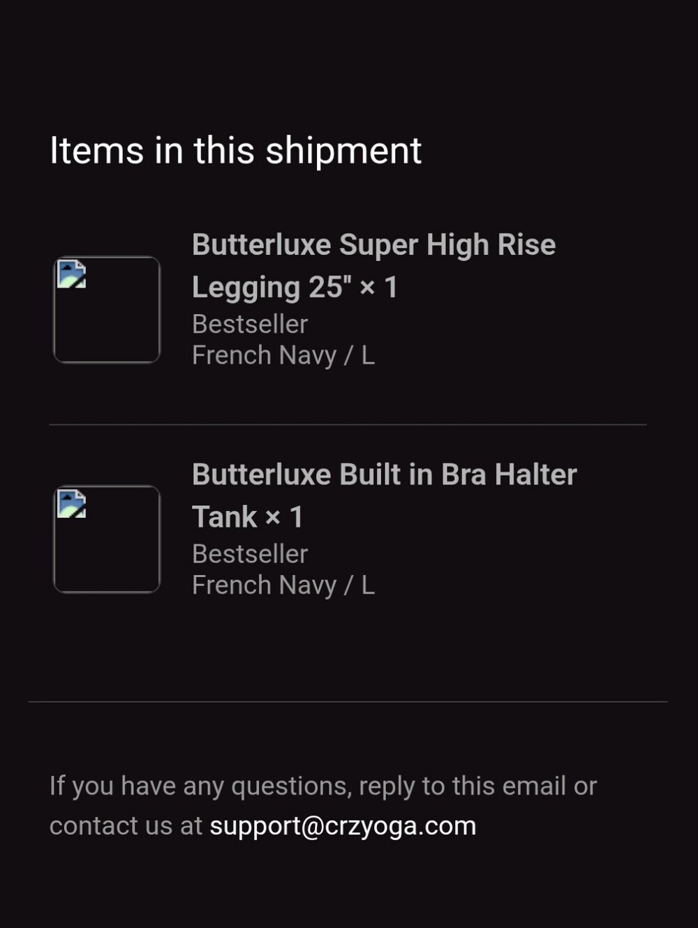 Crz Butterluxe Set. French Navy - Picture 2 of 2
